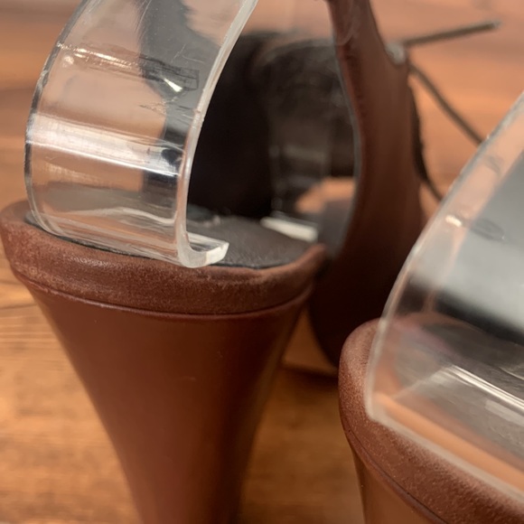 Anthropologie reedevins leather HEELS size 7.5 - Picture 5 of 10